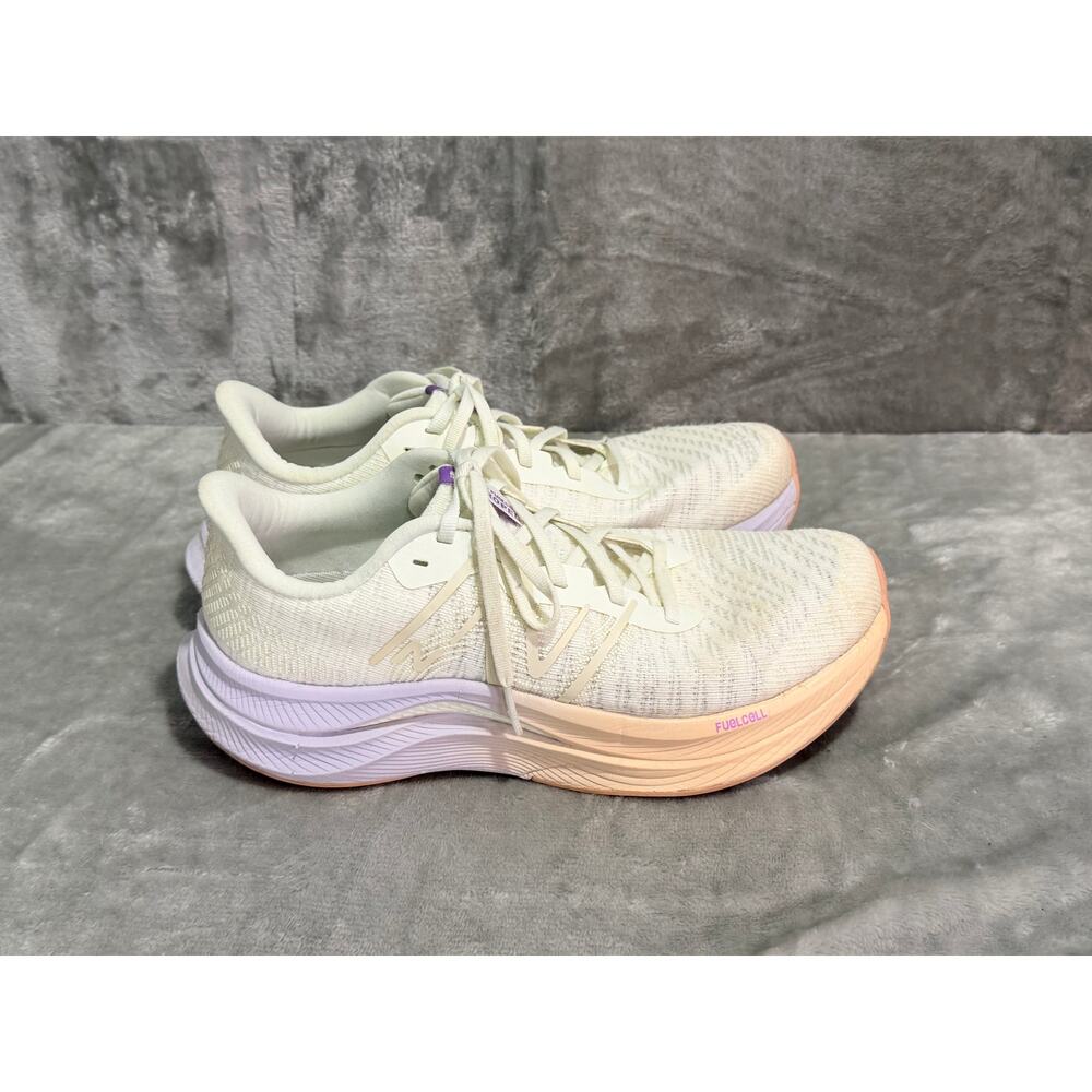 New Balance FuelCell Propel v4 Running Shoes White Purple Women's 10 - Picture 8 of 12